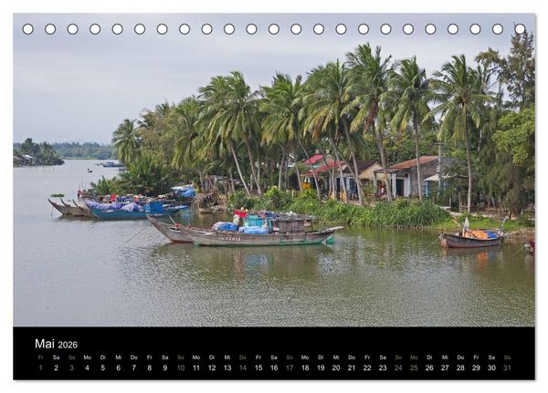Produktbild: Vietnam (Tischkalender 2026 DIN A5 quer), CALVENDO Monatskalender