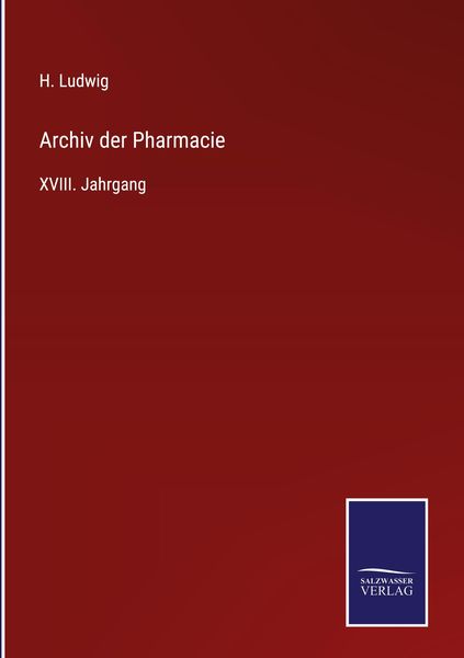 Produktbild: Archiv der Pharmacie