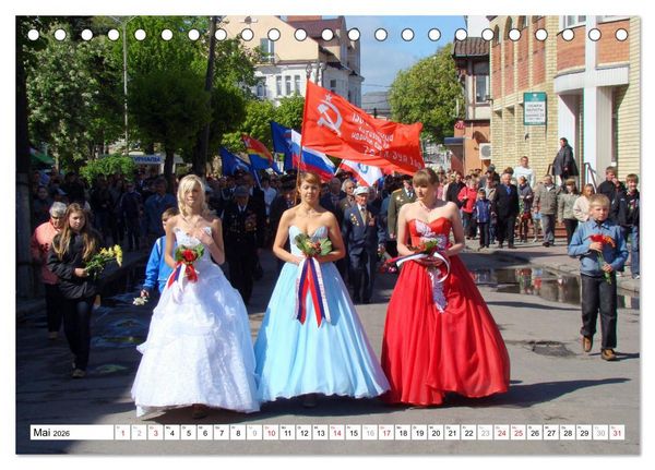 Produktbild: Back to the USSR - Sowjet-Nostalgie in Russland (Tischkalender 2026 DIN A5 quer), CALVENDO Monatskalender