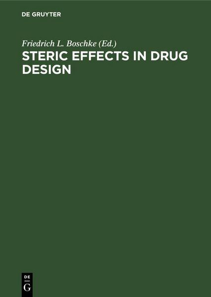 Produktbild: Steric Effects in Drug Design