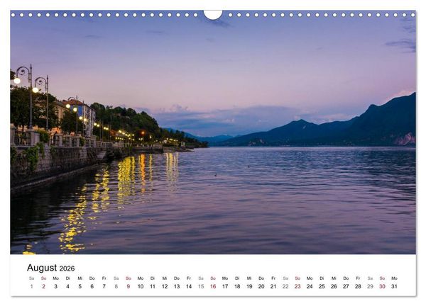 Produktbild: Lago Maggiore - Unterwegs am Westufer (Wandkalender 2026 DIN A3 quer), CALVENDO Monatskalender