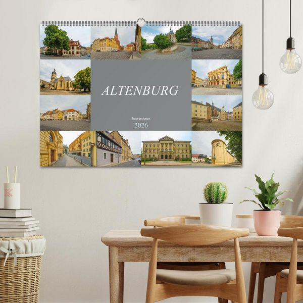 Produktbild: Altenburg Impressionen (Wandkalender 2026 DIN A2 quer), CALVENDO Monatskalender