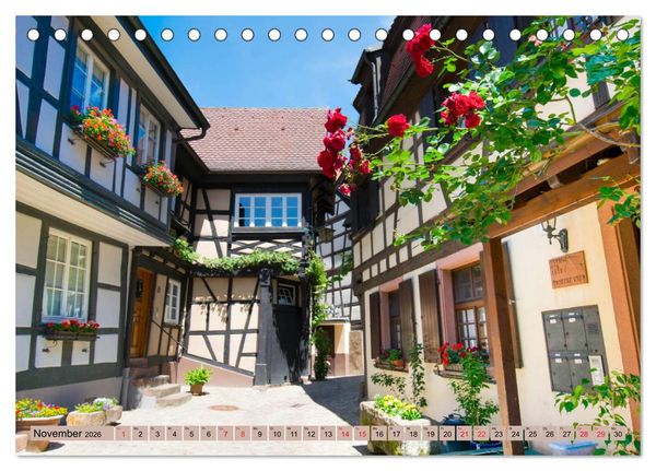 Produktbild: Historisches Gengenbach (Tischkalender 2026 DIN A5 quer), CALVENDO Monatskalender