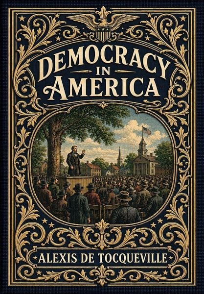 Produktbild: Democracy in America (Golden Monarch Collector's Edition) (Case Laminate Hardcover with Jacket)