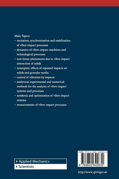 Produktbild: Dynamics of Vibro-Impact Systems