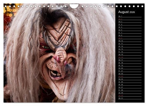 Produktbild: Krampus Kalender 2026 (Wandkalender 2026 DIN A4 quer), CALVENDO Monatskalender