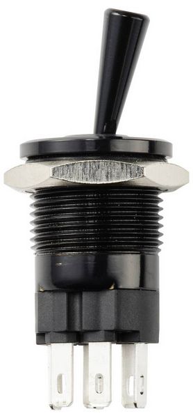 Produktbild: TRU COMPONENTS TC-14378420 Kippschalter 250 V/AC 15A 1 x Ein/Aus IP67 1St.