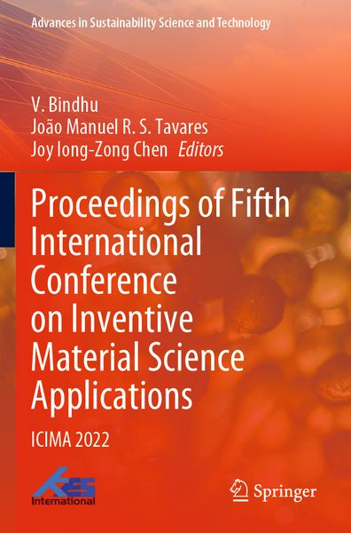 Produktbild: Proceedings of Fifth International Conference on Inventive Material Science Applications