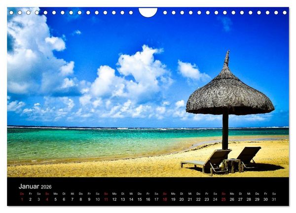 Produktbild: Mauritius - Moments (Wandkalender 2026 DIN A4 quer), CALVENDO Monatskalender
