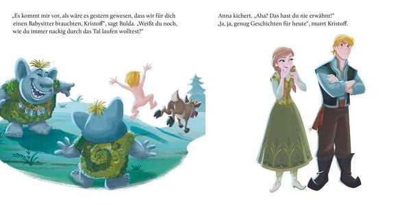 Produktbild: Maxi-Mini Disney: Gutenacht-Geschichten 240: Olaf und die Trollbabys