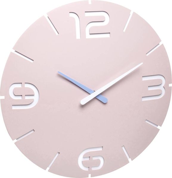Produktbild: TFA Dostmann 60.3536.16 Funk Wanduhr 35cm x 35mm Rosa