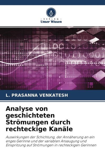 Produktbild: Analyse von geschichteten Str&ouml;mungen durch rechteckige Kan&auml;le