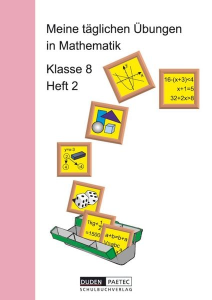 Produktbild: Meine t&auml;glichen &Uuml;bungen in Mathematik - 8. Schuljahr