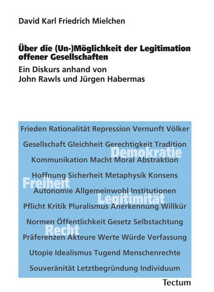 Produktbild: &Uuml;ber die (Un-)M&ouml;glichkeit der Legitimation offener Gesellschaften