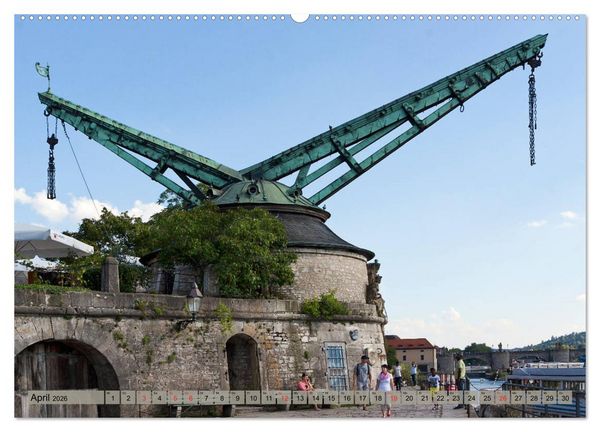 Produktbild: W&Uuml;RZBURG - ALTSTADT IMPRESSIONEN (Wandkalender 2026 DIN A2 quer), CALVENDO Monatskalender