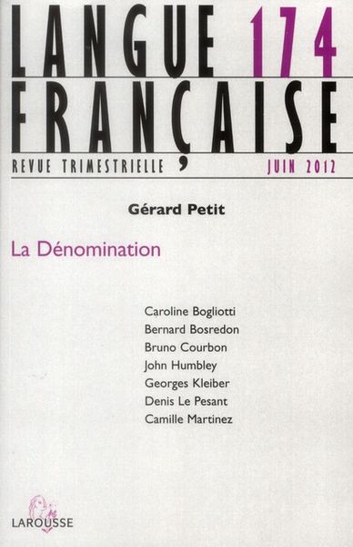 Produktbild: Langue Francaise N 174 2/2012