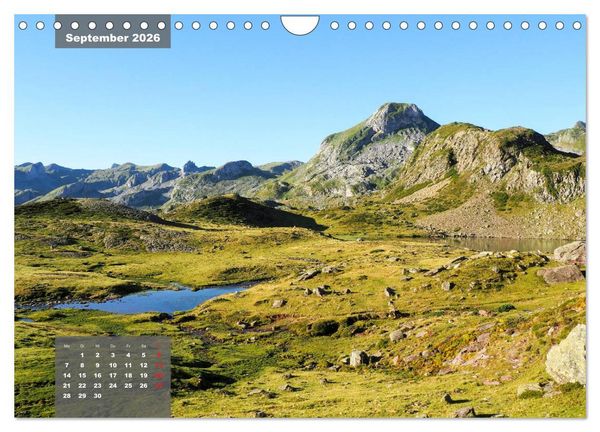 Produktbild: Die wilden Pyren&auml;en (Wandkalender 2026 DIN A4 quer), CALVENDO Monatskalender