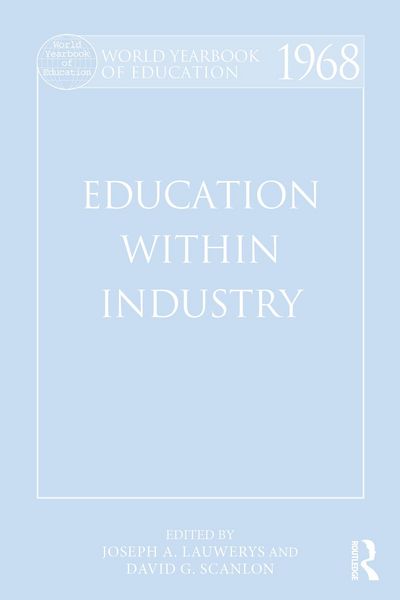Produktbild: World Yearbook of Education 1968
