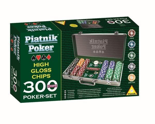 Produktbild: Pokerkoffer-Set 300 Chips