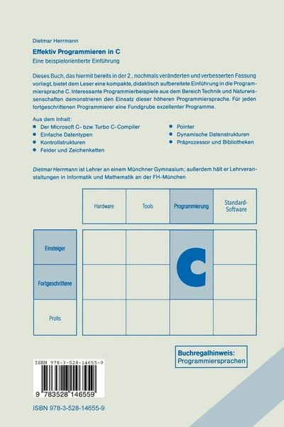 Produktbild: Effektiv Programmieren in C