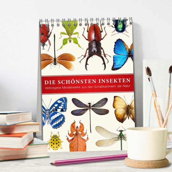 Produktbild: Die sch&ouml;nsten Insekten (Tischkalender 2026 DIN A5 hoch), CALVENDO Monatskalender