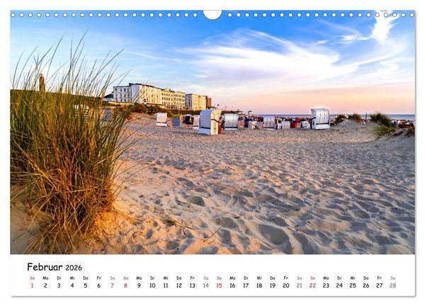 Produktbild: Borkum, bezaubernde Nordseeinsel (Wandkalender 2026 DIN A3 quer), CALVENDO Monatskalender