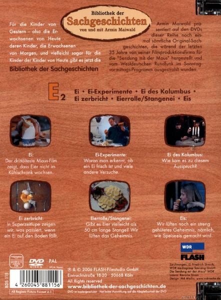 Produktbild: Bibliothek der Sachgeschichten (E2)Ei,Eis