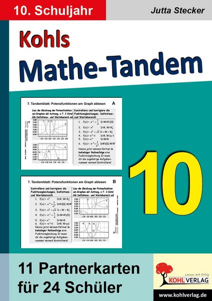Produktbild: Kohls Mathe-Tandem / Klasse 10