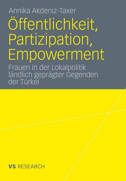 Produktbild: &Ouml;ffentlichkeit, Partizipation, Empowerment
