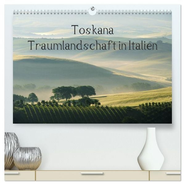 Produktbild: Toskana &ndash; Traumlandschaft in Italien (hochwertiger Premium Wandkalender 2026 DIN A2 quer), Kunstdruck in Hochglanz