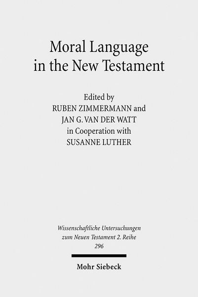Produktbild: Moral Language in the New Testament