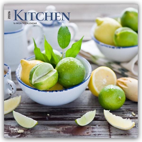 Produktbild: Kitchen &ndash; K&uuml;chenkalender 2026 &ndash; 16-Monatskalender