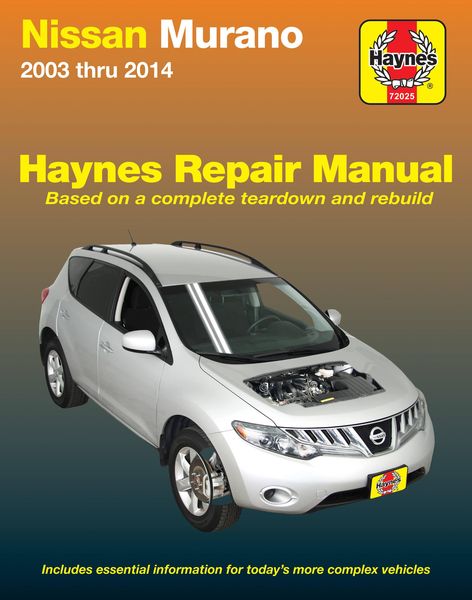 Produktbild: Haynes Publishing: Nissan Murano 2003 Thru 2014 Haynes Repai