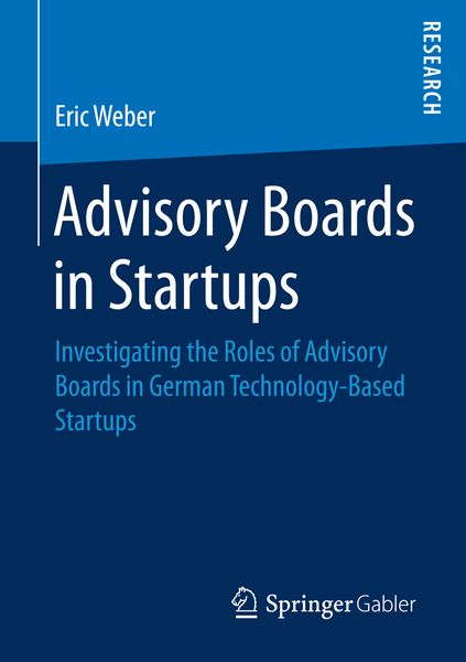 Produktbild: Advisory Boards in Startups
