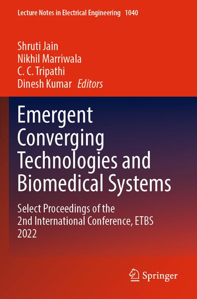 Produktbild: Emergent Converging Technologies and Biomedical Systems
