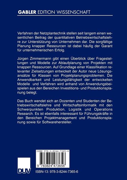 Produktbild: Ablauforientiertes Projektmanagement