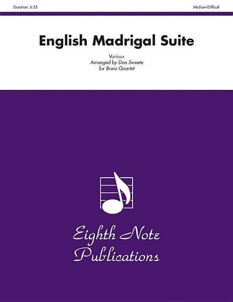 Produktbild: English Madrigal Suite