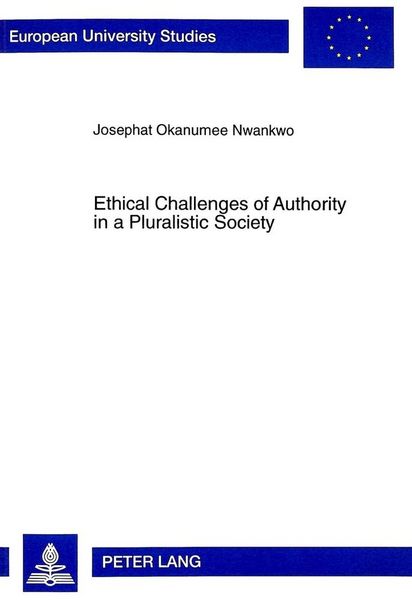 Produktbild: Ethical Challenges of Authority in a Pluralistic Society