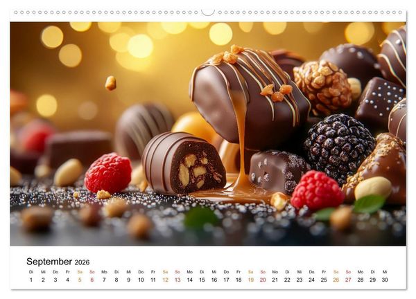 Produktbild: Sch&auml;tze der Confiserie Kunst (Wandkalender 2026 DIN A2 quer), CALVENDO Monatskalender