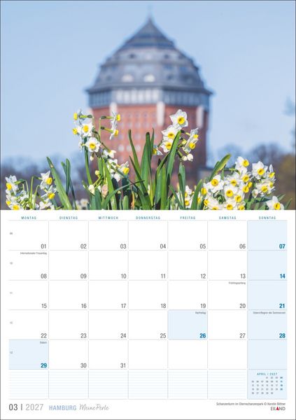 Produktbild: Hamburg &hellip;meine Perle Kalender 2027