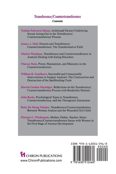 Produktbild: Transference Countertransference (Chiron Clinical Series)