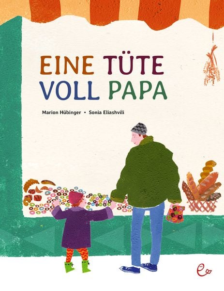 Eine Tüte voll Papa, Gebundene Ausgabe von Marion Hübinger, Rieder, Susanna, 978-3-948410-40-7