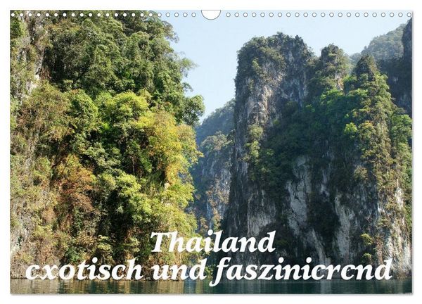 Produktbild: Thailand - exotisch und faszinierend (Wandkalender 2027 DIN A3 quer), CALVENDO Monatskalender