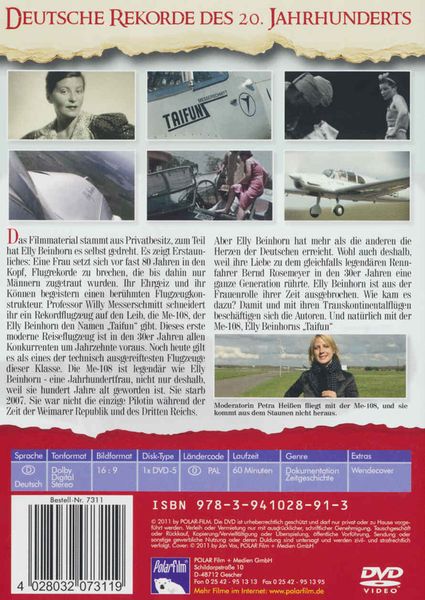 Produktbild: Elly Beinhorn und ihre Me-108 Taifun - Deutsche Rekorde des 20. Jahrhunderts