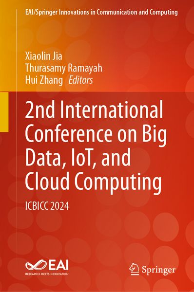 Produktbild: 2nd International Conference on Big Data, IoT, and Cloud Computing
