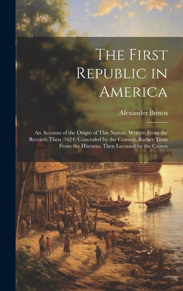 Produktbild: The First Republic in America: An Account of the Origin of This Nation, Written From the Records Then (1624) Concealed by the Council, Rather Than Fr