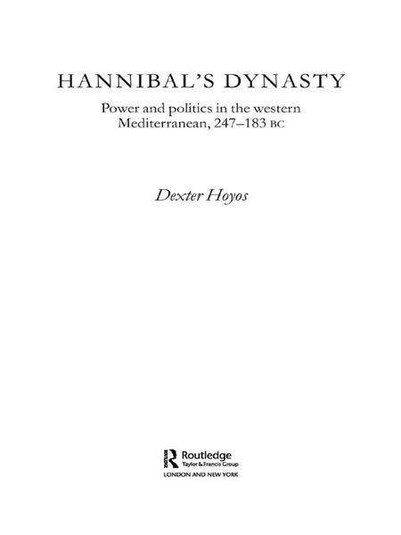 Produktbild: Hannibal's Dynasty