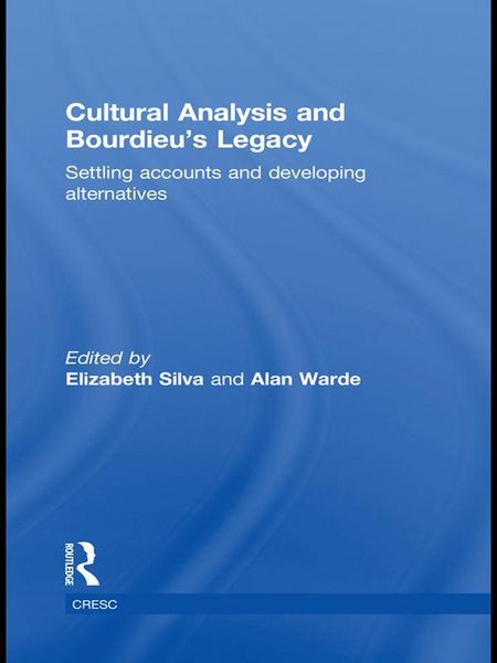 Produktbild: Cultural Analysis and Bourdieu's Legacy
