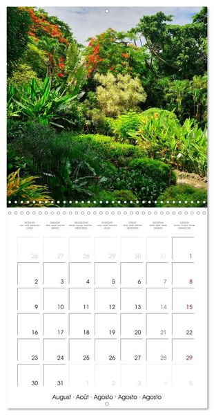 Produktbild: Guadeloupe - Une &icirc;le color&eacute;e des Cara&iuml;bes (Calendrier mural carr&eacute; 2027 30x30 cm) Calendrier double avec une page pour vos prises de notes