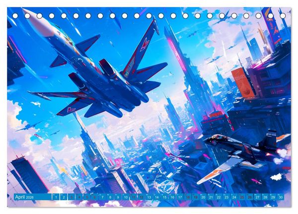 Produktbild: Die Zukunft wird richtig cool (Tischkalender 2026 DIN A5 quer), CALVENDO Monatskalender